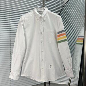Thom Browne Rainbow Single Sleeve Long Sleeved Shirt